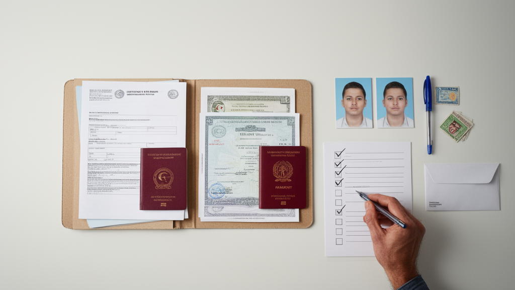 Documents à préparer pour un renouvellement de passeport algérien